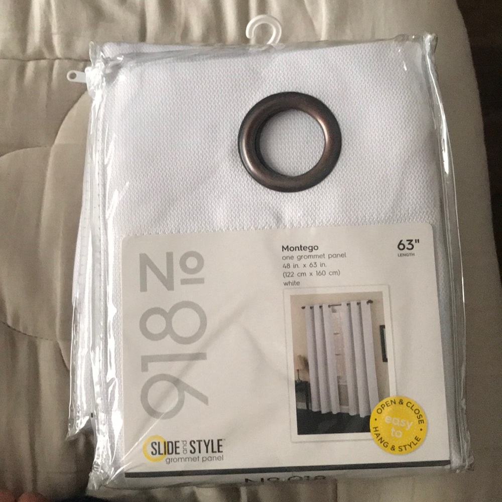 Brand New Montego Grommet Panel Curtains